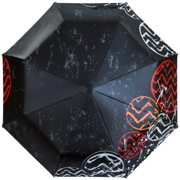 Зонтик с кругами и зигзагами RainLab 192