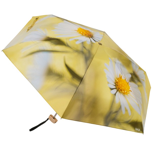Плоский мини зонтик с принтом цветов RainLab 143MF