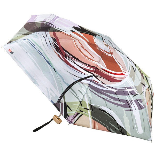 Плоский мини зонтик с кудрями RainLab 089MF