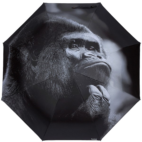 Зонтик с принтом гориллы RainLab 226 Standard